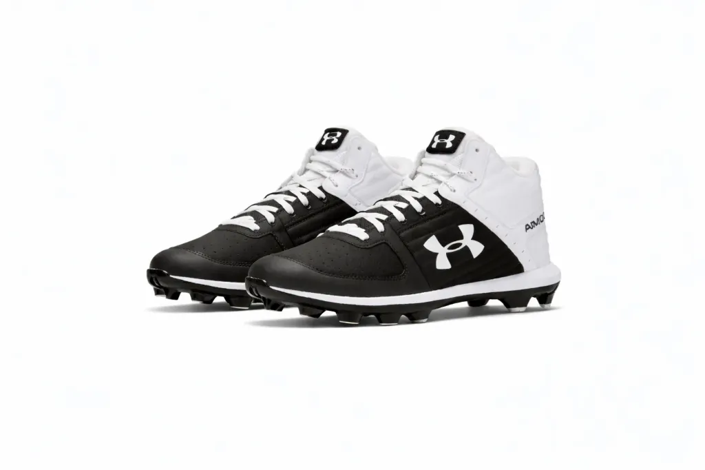 Spikes Under Armour Yard Mid (21cm, Blanco)