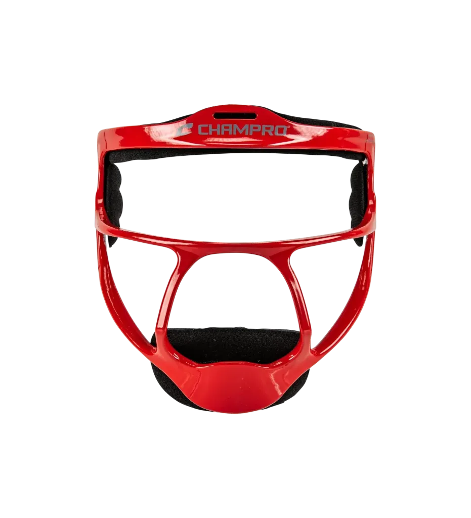 Careta Protección Facial Champro Unitalla (Rojo)